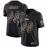 Nike Rams 99 Aaron Donald Black Gold Vapor Untouchable Limited Jersey Dyin,baseball caps,new era cap wholesale,wholesale hats